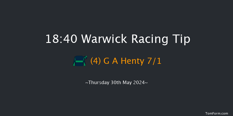 Warwick  18:40 Maiden Hurdle (Class
4) 19f Wed 22nd May 2024