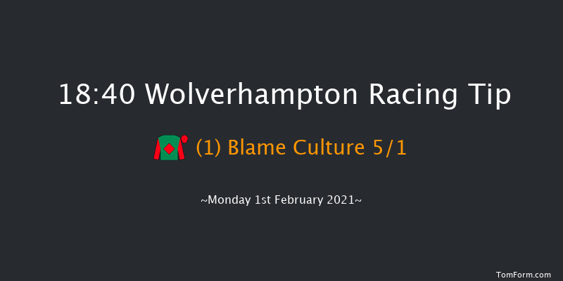 Bombardier British-Hopped Amber Beer Handicap Wolverhampton 18:40 Handicap (Class 5) 7f Sun 31st Jan 2021