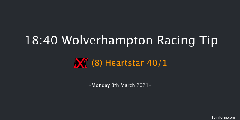 Betway Classified Stakes Wolverhampton 18:40 Stakes (Class 6) 5f Mon 1st Mar 2021