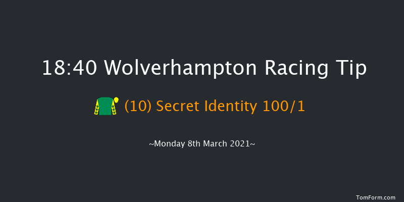 Betway Classified Stakes Wolverhampton 18:40 Stakes (Class 6) 5f Mon 1st Mar 2021