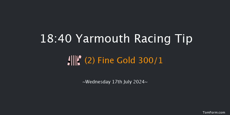 Yarmouth  18:40 Maiden (Class 5) 7f Wed 10th Jul 2024