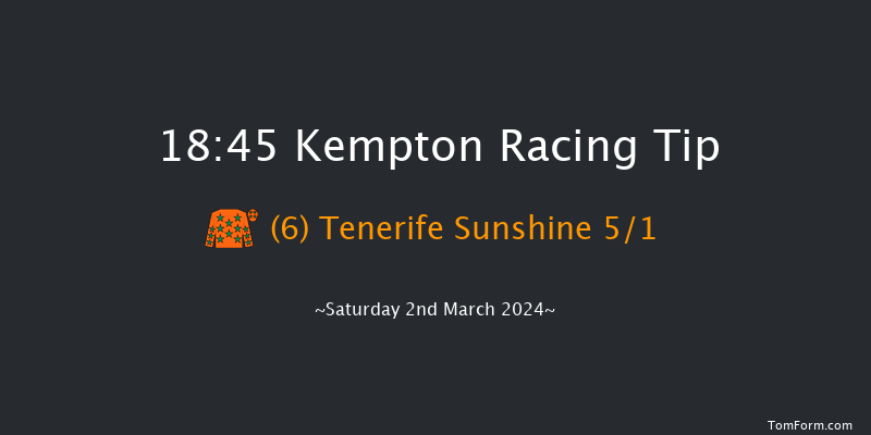 Kempton  18:45 Handicap (Class 4) 12f Wed 28th Feb 2024