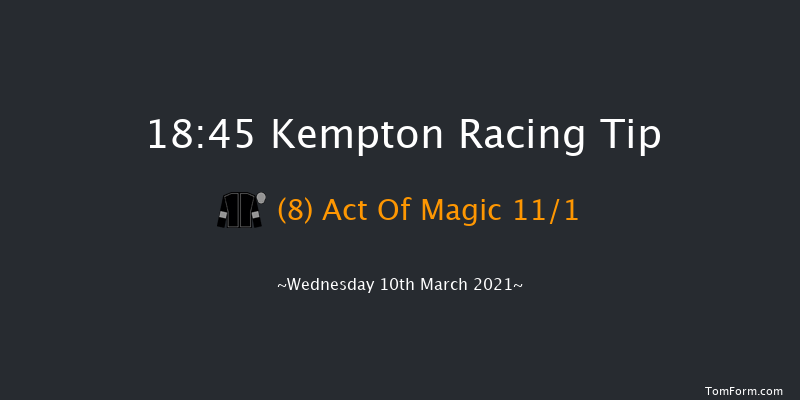 Try Our New Super Boosts At Unibet Handicap (Div 1) Kempton 18:45 Handicap (Class 6) 8f Wed 3rd Mar 2021