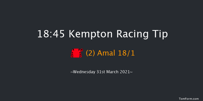 Join Racing TV Now Handicap (Div 2) Kempton 18:45 Handicap (Class 6) 8f Sat 27th Mar 2021