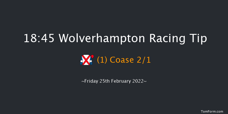 Wolverhampton 18:45 Handicap (Class 5) 8.5f Mon 14th Feb 2022