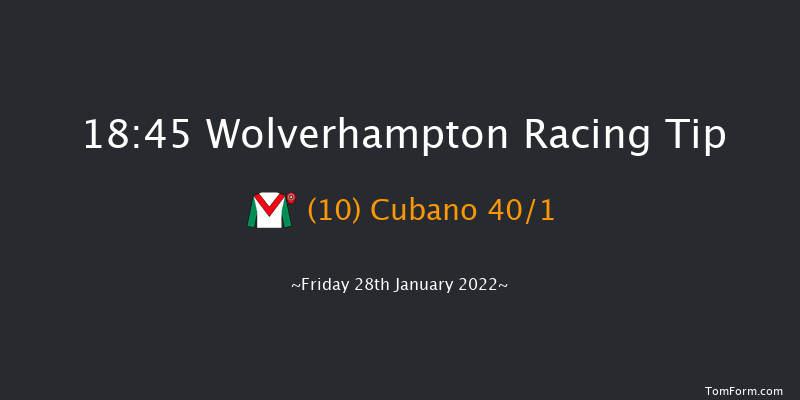 Wolverhampton 18:45 Handicap (Class 6) 9f Mon 24th Jan 2022