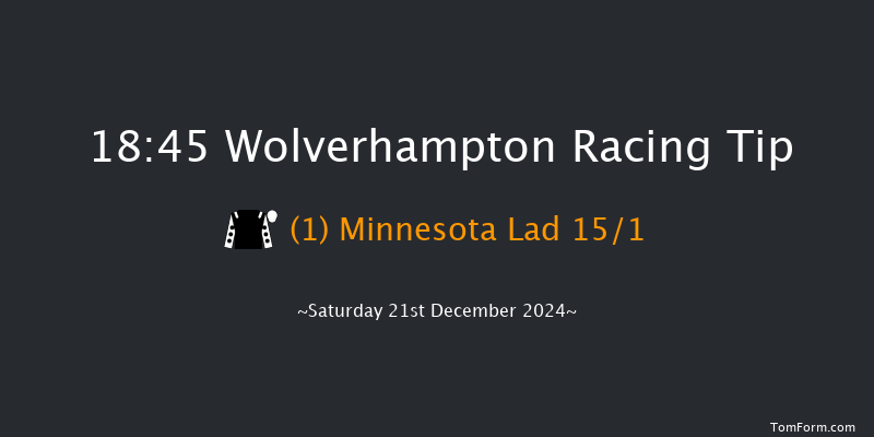 Wolverhampton  18:45 Handicap (Class 5) 6f Fri 20th Dec 2024