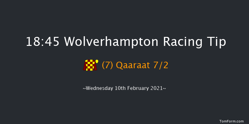 Heed Your Hunch At Betway Handicap Wolverhampton 18:45 Handicap (Class 5) 5f Mon 8th Feb 2021