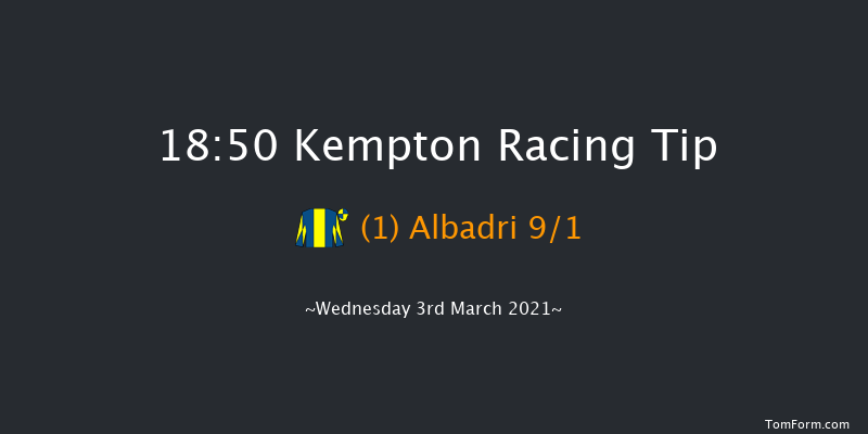 'Road To The Kentucky Derby' Conditions Stakes (Plus 10) Kempton 18:50 Stakes (Class 2) 8f Sat 27th Feb 2021