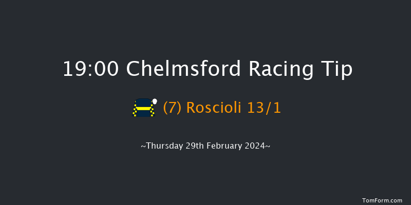 Chelmsford  19:00 Handicap (Class 6) 8f Sat 24th Feb 2024