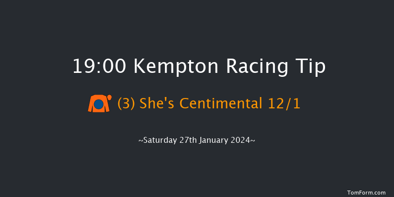 Kempton  19:00 Handicap (Class 4) 6f Wed 24th Jan 2024