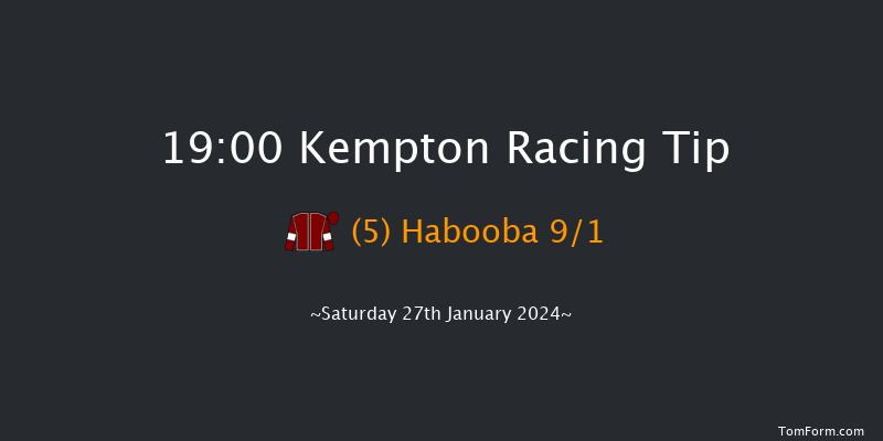 Kempton  19:00 Handicap (Class 4) 6f Wed 24th Jan 2024