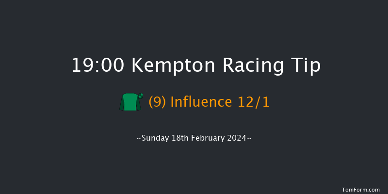 Kempton  19:00 Handicap (Class 4) 6f Wed 14th Feb 2024