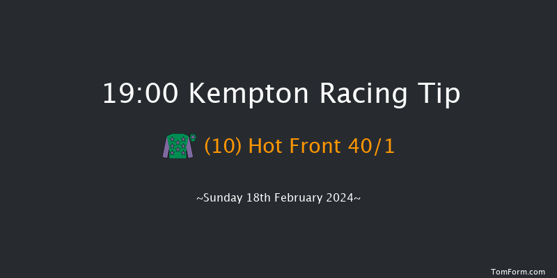 Kempton  19:00 Handicap (Class 4) 6f Wed 14th Feb 2024