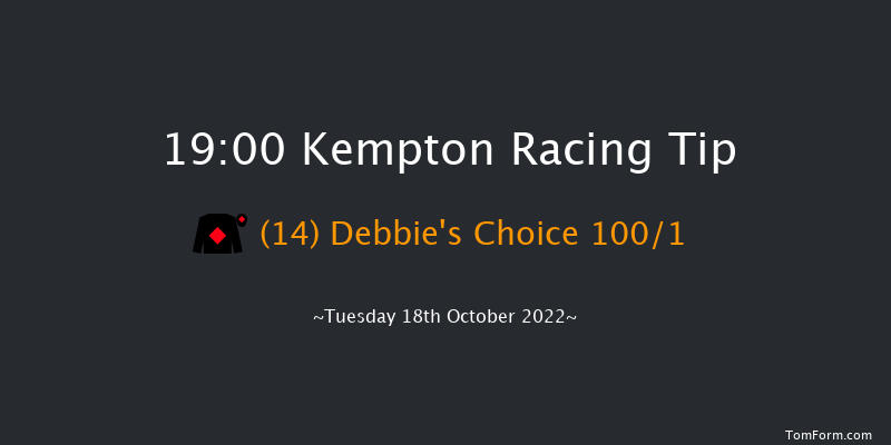 Kempton 19:00 Handicap (Class 6) 8f Sun 16th Oct 2022