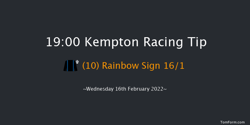 Kempton 19:00 Stakes (Class 6) 6f Fri 11th Feb 2022