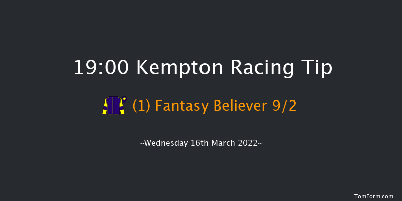 Kempton 19:00 Handicap (Class 4) 8f Sat 12th Mar 2022