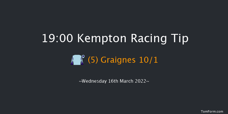 Kempton 19:00 Handicap (Class 4) 8f Sat 12th Mar 2022