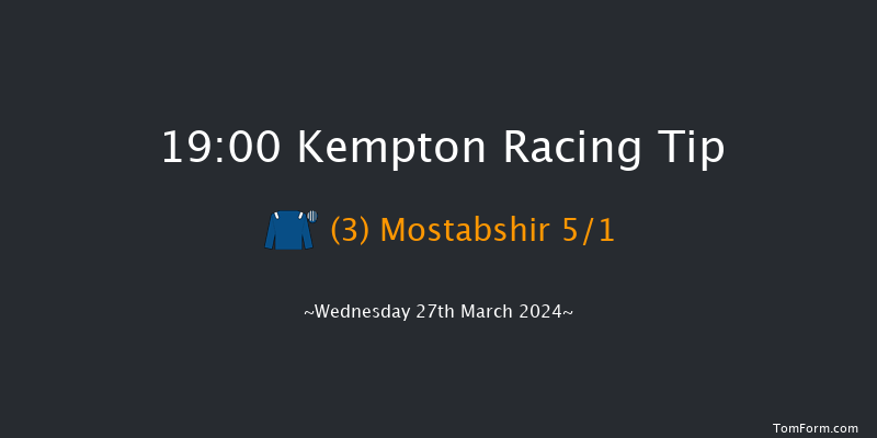 Kempton  19:00
Handicap (Class 2) 7f Sat 16th Mar 2024