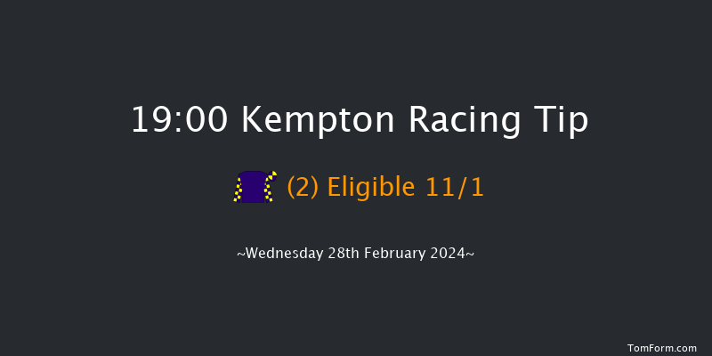 Kempton  19:00 Handicap (Class 4) 8f Sat 24th Feb 2024