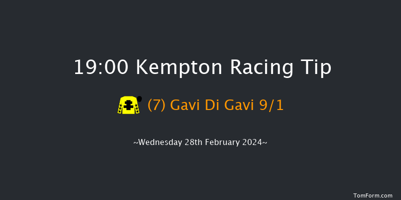 Kempton  19:00 Handicap (Class 4) 8f Sat 24th Feb 2024