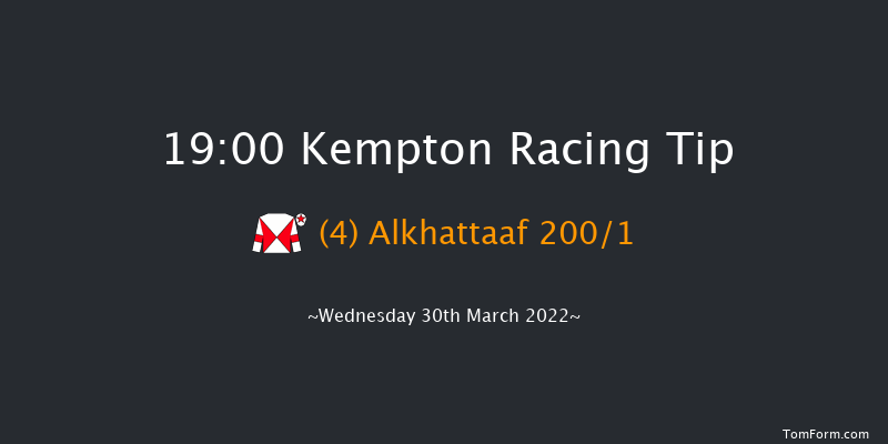 Kempton 19:00 Stakes (Class 5) 8f Sat 26th Mar 2022