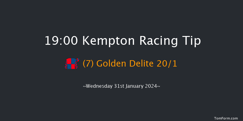 Kempton  19:00 Handicap (Class 4) 12f Sat 27th Jan 2024