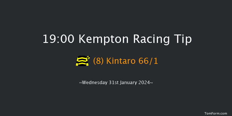 Kempton  19:00 Handicap (Class 4) 12f Sat 27th Jan 2024