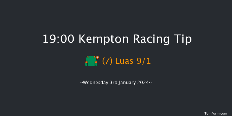 Kempton 19:00 Handicap (Class 4) 6f Wed 27th Dec 2023