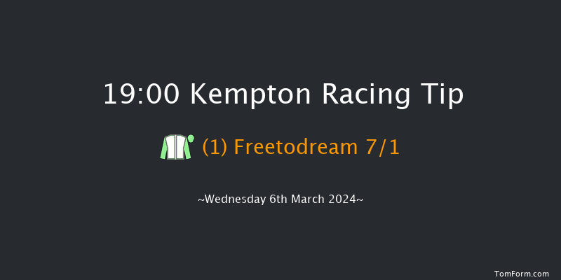 Kempton  19:00 Handicap (Class 6) 7f Sat 2nd Mar 2024