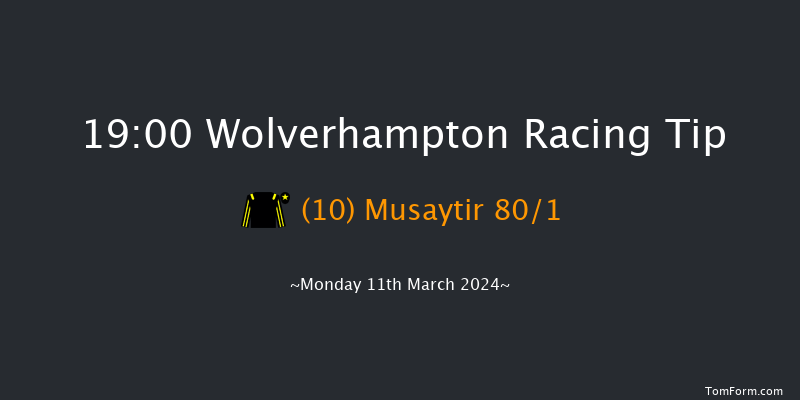 Wolverhampton  19:00 Handicap (Class 6) 7f Sat 9th Mar 2024