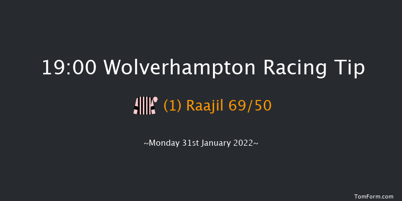 Wolverhampton 19:00 Stakes (Class 5) 7f Fri 28th Jan 2022