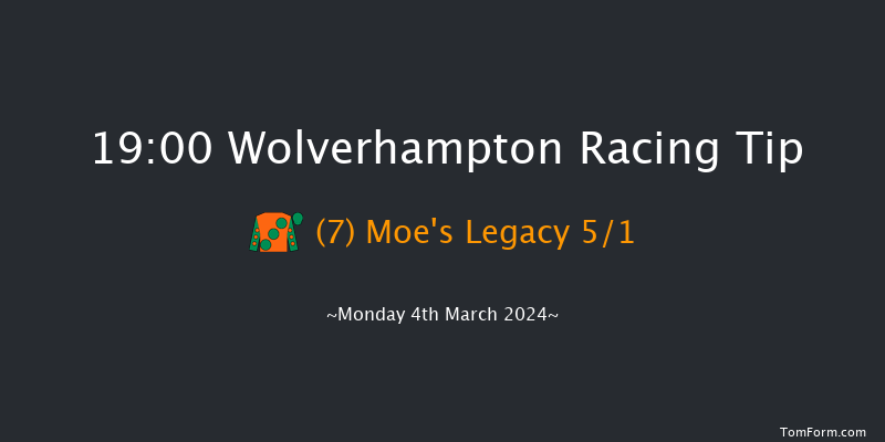 Wolverhampton  19:00 Handicap (Class 6) 6f Sat 2nd Mar 2024