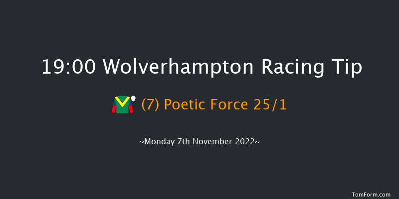 Wolverhampton 19:00 Handicap (Class 5) 7f Mon 31st Oct 2022