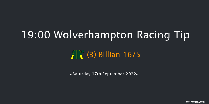 Wolverhampton 19:00 Handicap (Class 6) 6f Tue 13th Sep 2022