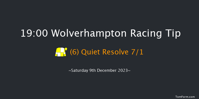 Wolverhampton 19:00 Stakes (Class 4) 6f Tue 5th Dec 2023