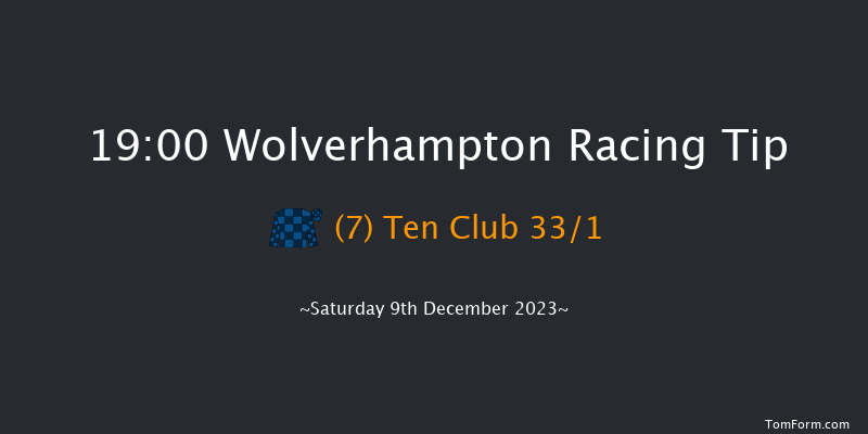 Wolverhampton 19:00 Stakes (Class 4) 6f Tue 5th Dec 2023