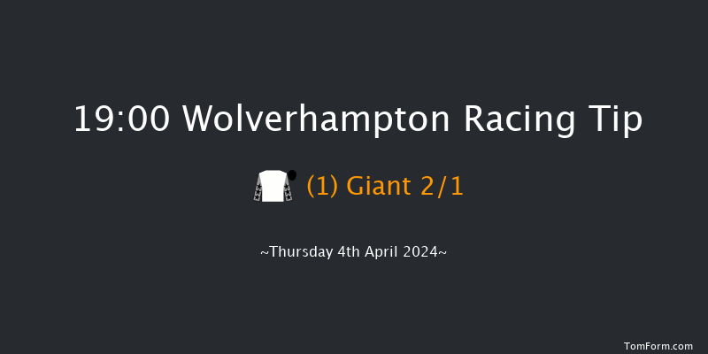 Wolverhampton  19:00 Handicap (Class 4) 7f Tue 2nd Apr 2024