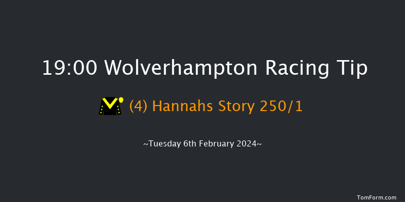 Wolverhampton  19:00 Maiden (Class 4) 9f Sat 3rd Feb 2024