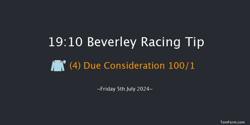 Beverley  19:10 Handicap
(Class 6) 8f Tue 25th Jun 2024