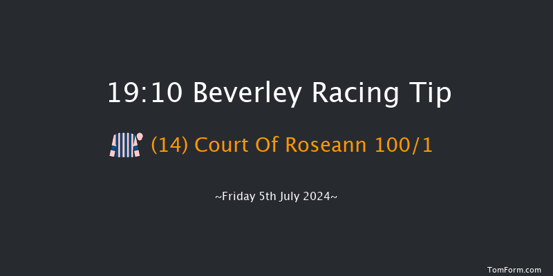 Beverley  19:10 Handicap
(Class 6) 8f Tue 25th Jun 2024