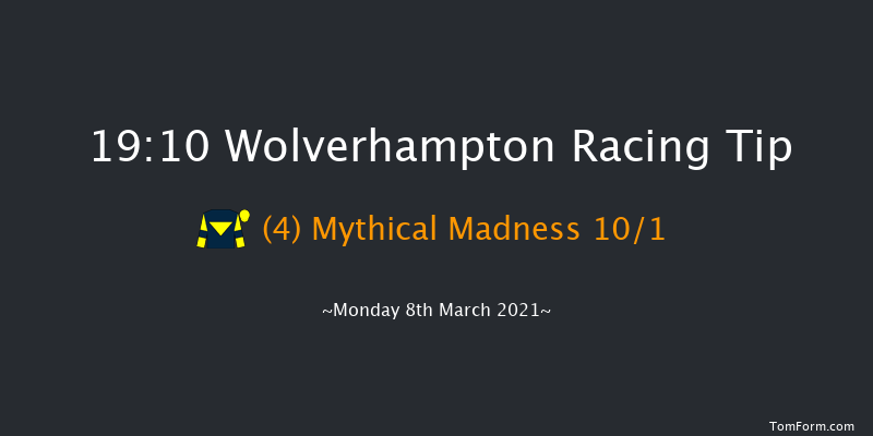 Bombardier 'March To Your Own Drum' Claiming Stakes Wolverhampton 19:10 Claimer (Class 6) 9f Mon 1st Mar 2021