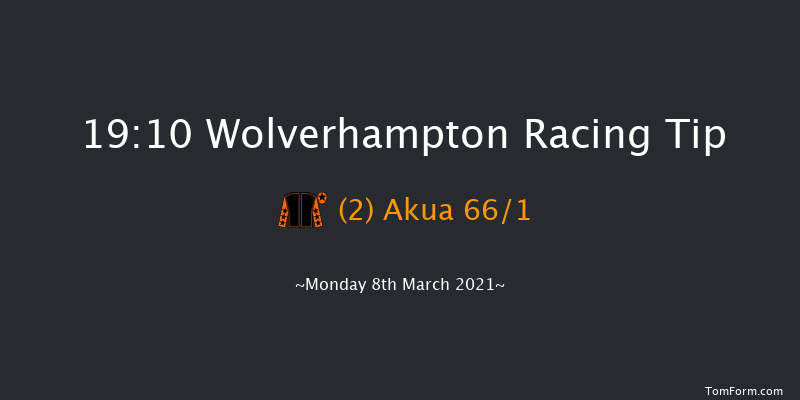 Bombardier 'March To Your Own Drum' Claiming Stakes Wolverhampton 19:10 Claimer (Class 6) 9f Mon 1st Mar 2021