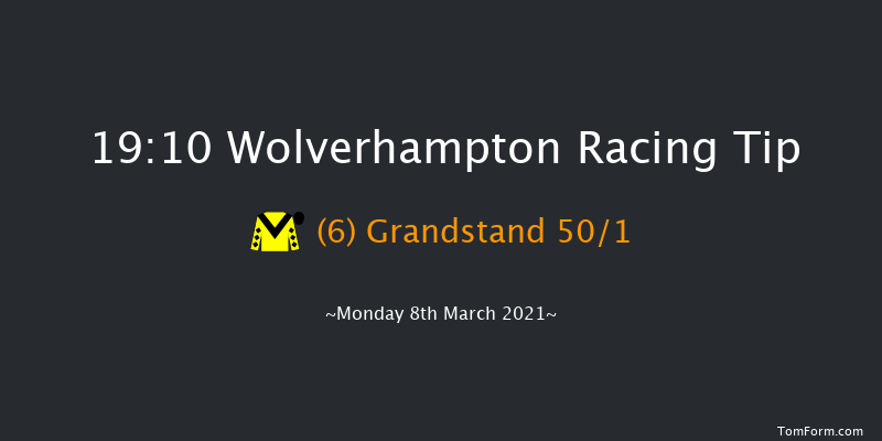 Bombardier 'March To Your Own Drum' Claiming Stakes Wolverhampton 19:10 Claimer (Class 6) 9f Mon 1st Mar 2021