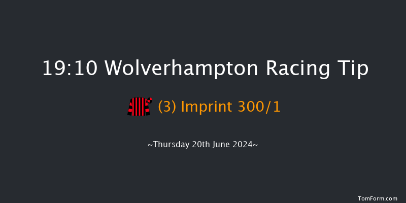 Wolverhampton  19:10 Stakes (Class 6) 10f Tue 4th Jun 2024