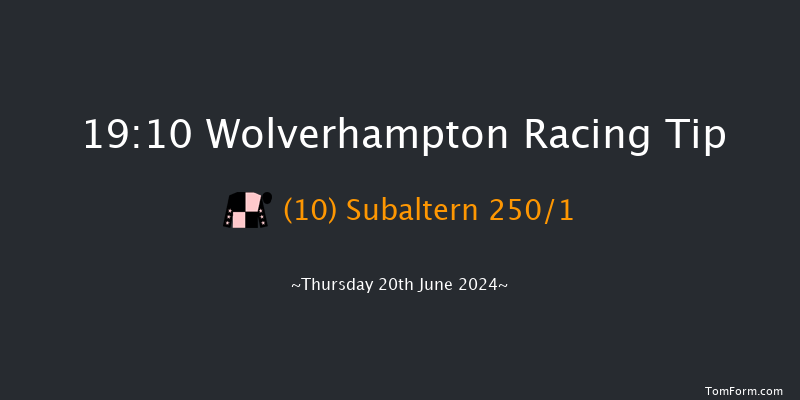 Wolverhampton  19:10 Stakes (Class 6) 10f Tue 4th Jun 2024