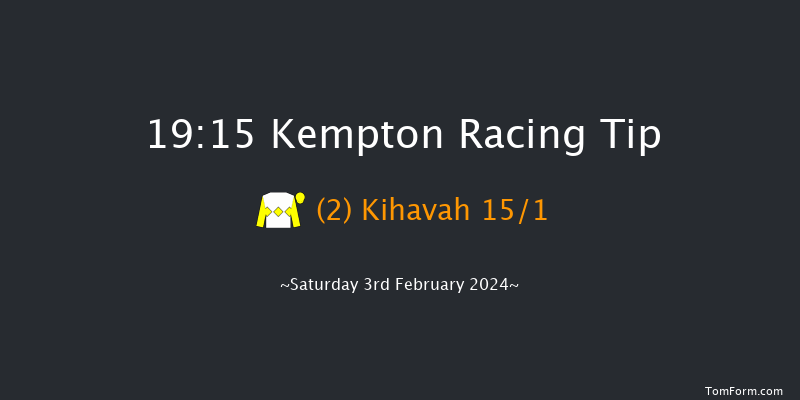 Kempton  19:15 Handicap (Class 2) 16f Wed 31st Jan 2024