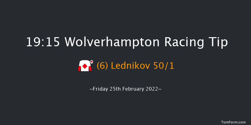 Wolverhampton 19:15 Handicap (Class 5) 9f Mon 14th Feb 2022