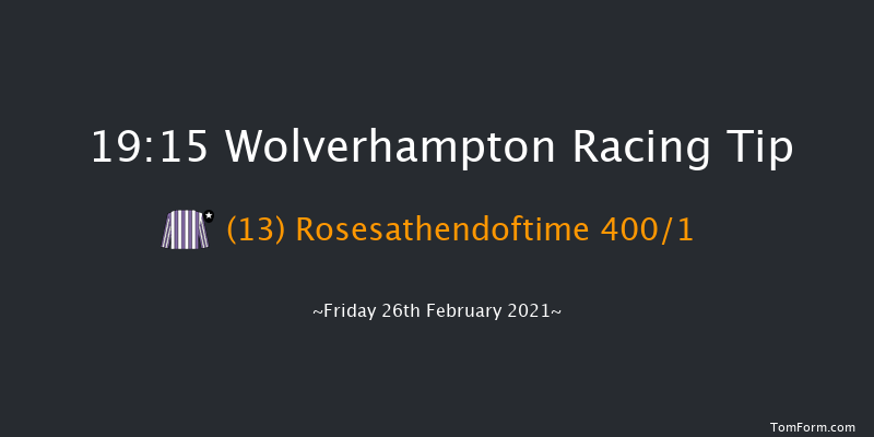 Betway Novice Median Auction Stakes Wolverhampton 19:15 Stakes (Class 5) 10f Mon 22nd Feb 2021