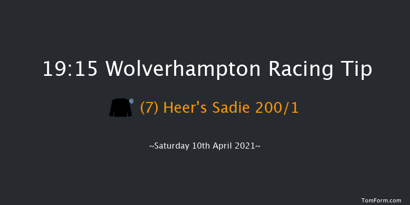 British Stallion Studs EBF Novice Median Auction Stakes Wolverhampton 19:15 Stakes (Class 5) 6f Mon 5th Apr 2021